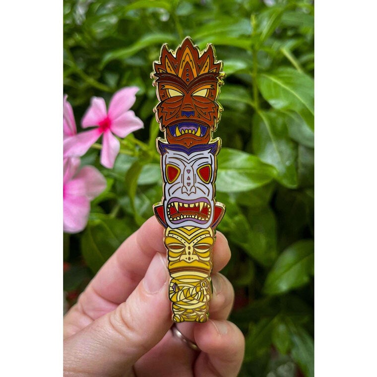 Pin on Tiki totem