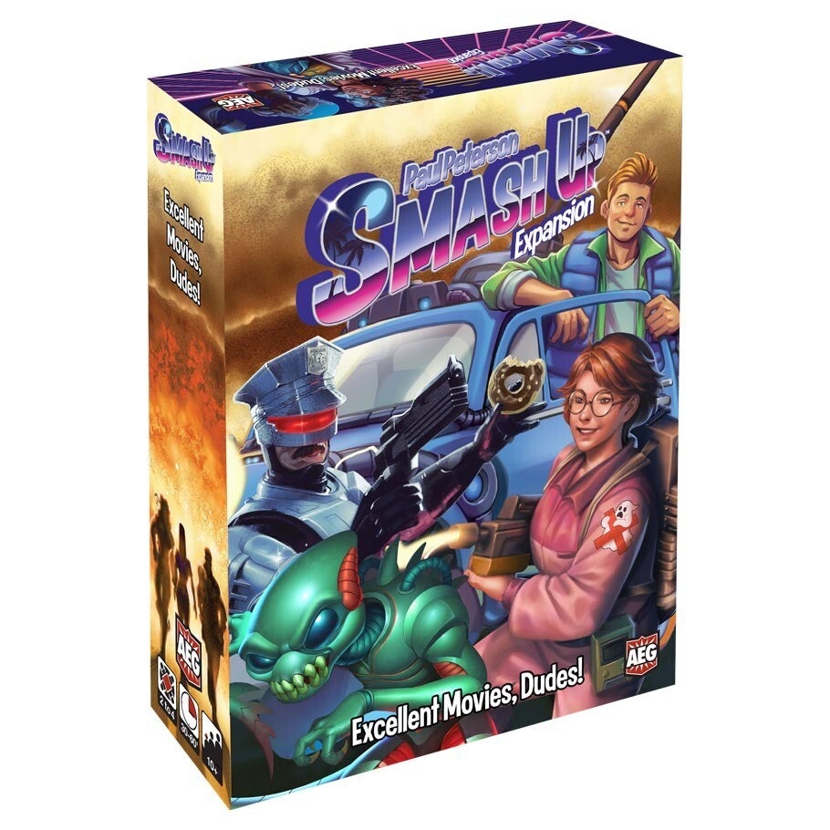 Smash Up Expansion: Excellent Movies, Dudes! | Word Horde Emporium